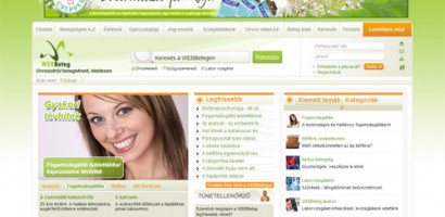 A WEBBeteg az év egészségügyi honlapja